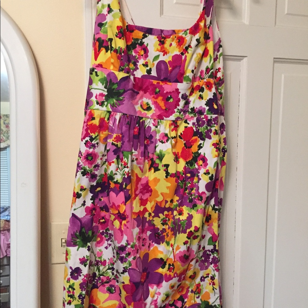 Floral sun dress